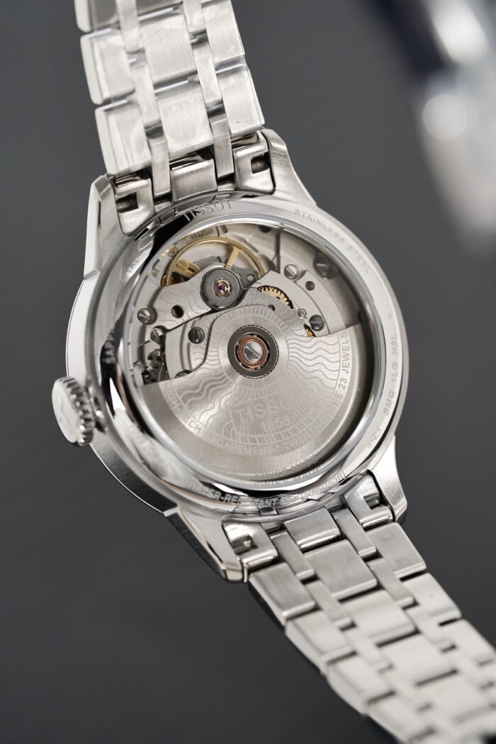 Tissot Ladies Automatic Watch Chemin Des Tourelles Powermatic 80 Blue - T099.207.11.048.00 - Image 9